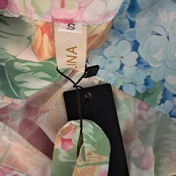 🌸 Lai Meng Five Cats Karolina Floral Dress – Size Small, NWT 🌸 - Picture 8 of 11